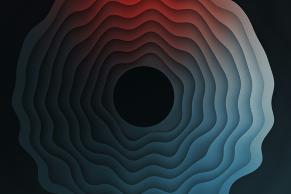 concentric wavy circles representing soundwaves