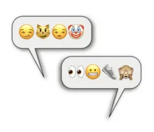 Sneaky rhetorics emojis