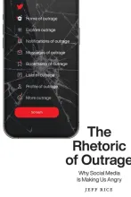 Cover of the Rhetoric of Outrage by Jeff Rice