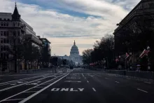 A photo of the capital building in Washington, DC.