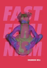 Cover to fast feminism, woman with wet pottery